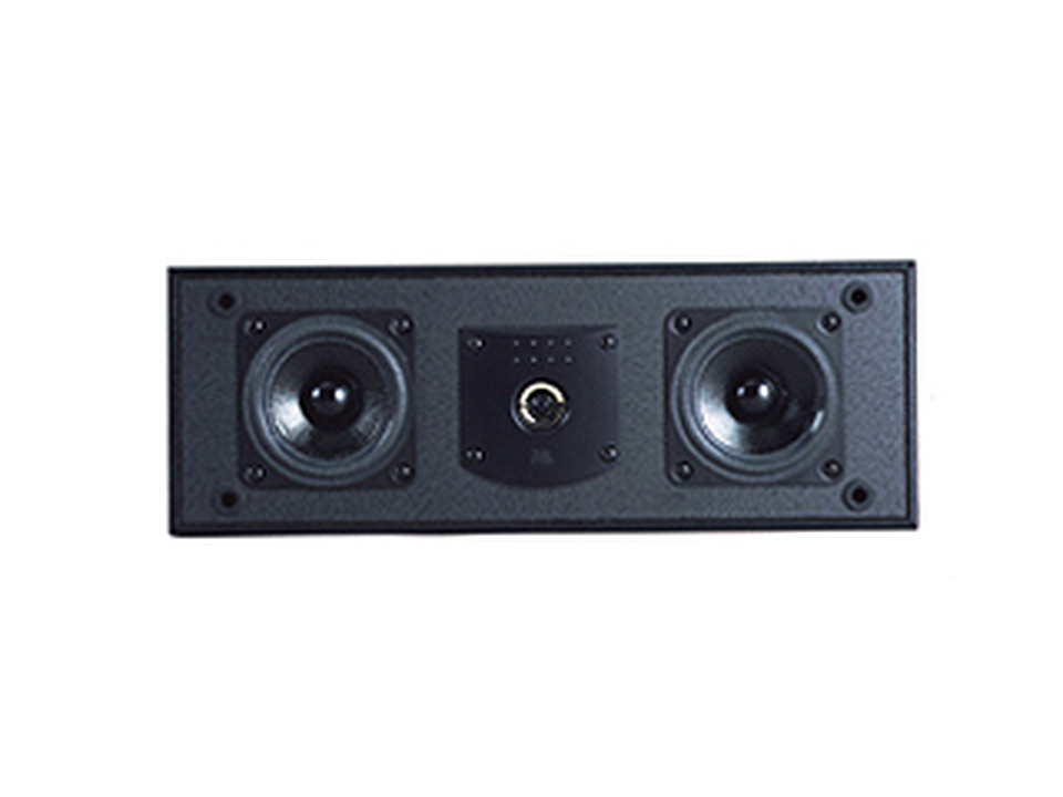 J CENTER - Black - 2-Way Dual 3.5 inch Center Channel - Hero